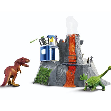 Schleich Dinosaurs         42564 Grande spedizione sul vulcano