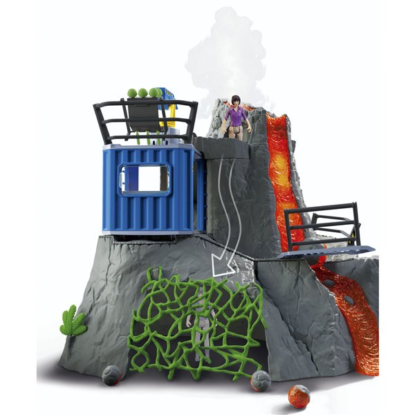 Schleich Dinosaurs         42564 Grande spedizione sul vulcano