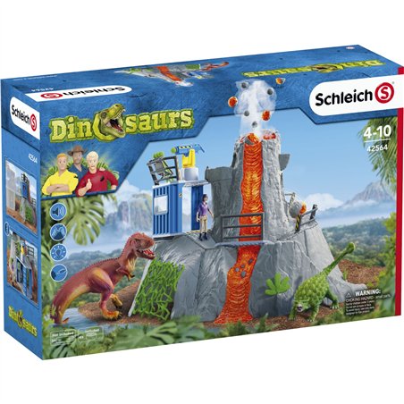 Schleich Dinosaurs         42564 Grande spedizione sul vulcano