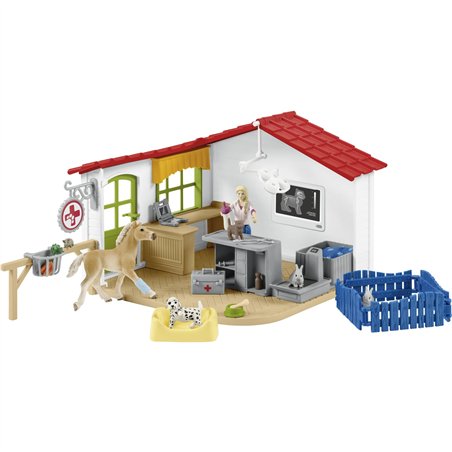 Schleich Farm World        42502 Prat. veterinaria con animali d.