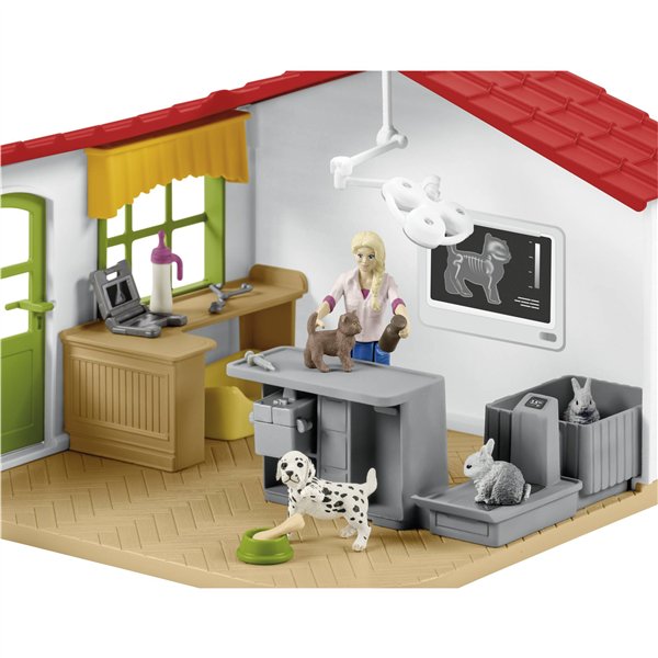 Schleich Farm World        42502 Prat. veterinaria con animali d.