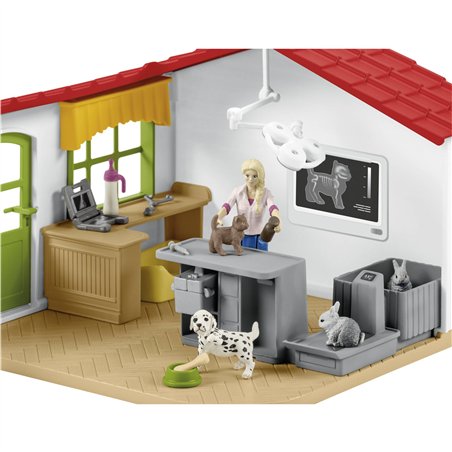 Schleich Farm World        42502 Prat. veterinaria con animali d.