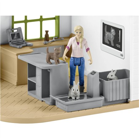 Schleich Farm World        42502 Prat. veterinaria con animali d.
