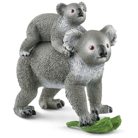 Schleich Wild Life      42566 Mamma koala e cucciolo
