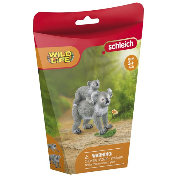 Schleich Wild Life      42566 Mamma koala e cucciolo