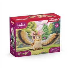Schleich bayala            70789 Elfo su civetta scintillante V2 2