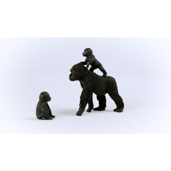 Schleich Wild Life         42601 famiglia di gorilla