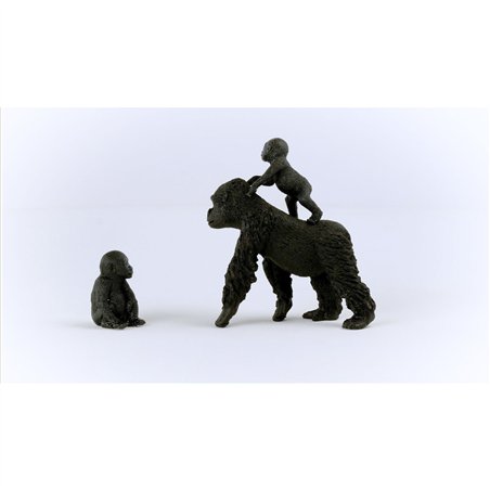 Schleich Wild Life         42601 famiglia di gorilla