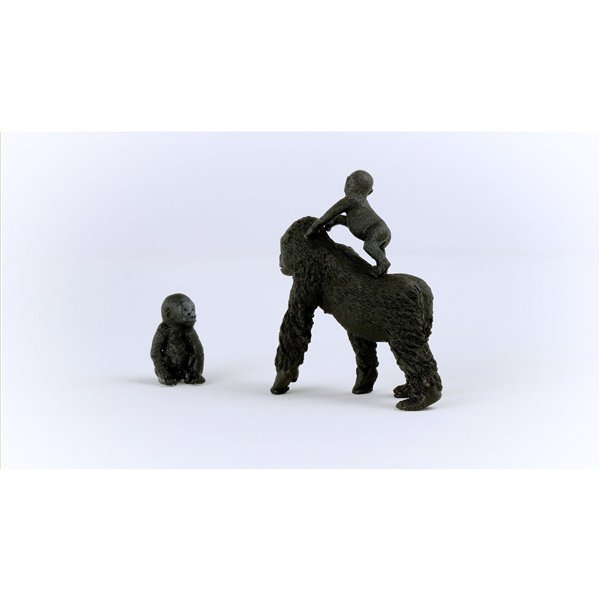 Schleich Wild Life         42601 famiglia di gorilla