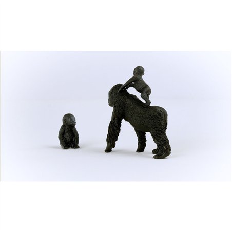 Schleich Wild Life         42601 famiglia di gorilla