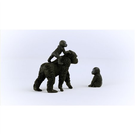Schleich Wild Life         42601 famiglia di gorilla