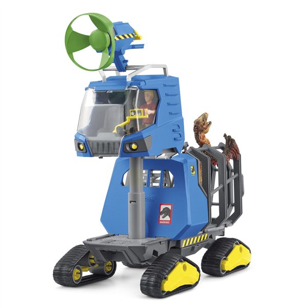 Schleich Dinosaurs      42604 veicolo cattura dinosauri