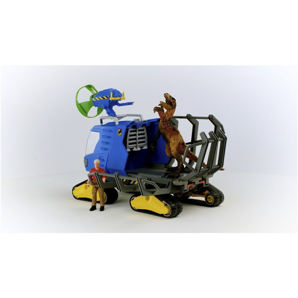 Schleich Dinosaurs      42604 veicolo cattura dinosauri