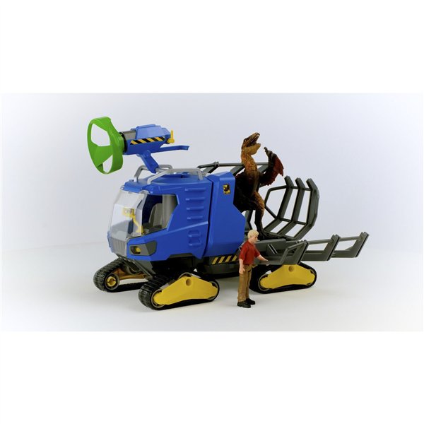 Schleich Dinosaurs      42604 veicolo cattura dinosauri