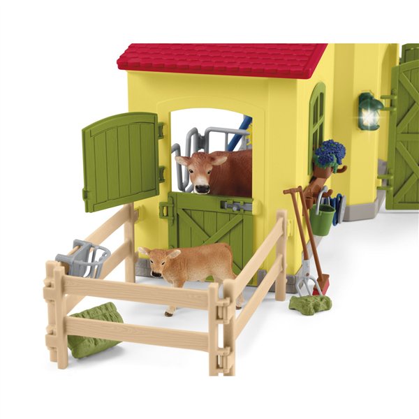 Schleich Farm World    42605 grande stalla c.animali e acces.