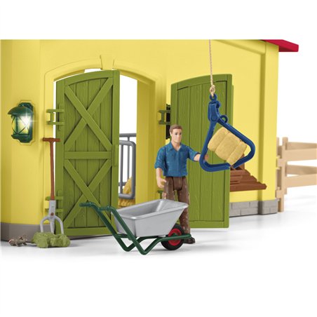 Schleich Farm World    42605 grande stalla c.animali e acces.