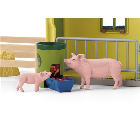 Schleich Farm World    42605 grande stalla c.animali e acces.