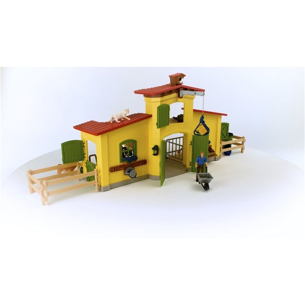 Schleich Farm World    42605 grande stalla c.animali e acces.