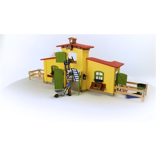 Schleich Farm World    42605 grande stalla c.animali e acces.