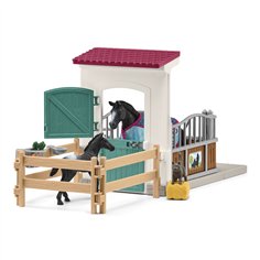 Schleich Horse Club     42611 Box con giumenta e puledro 2