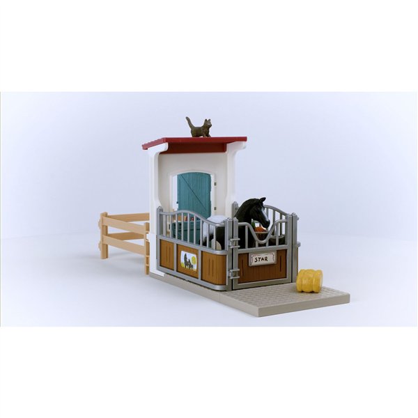 Schleich Horse Club     42611 Box con giumenta e puledro