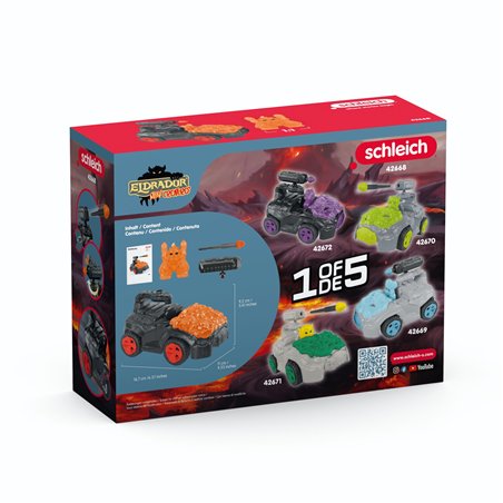 Schleich Eldrador Creatures Crashmobil di lava         42668