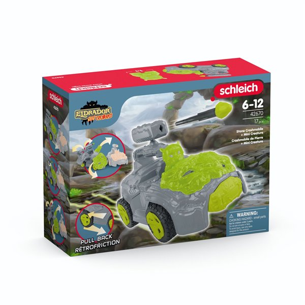 Schleich Eldrador Creatures Crashmobil di pietra       42670