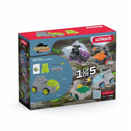 Schleich Eldrador Creatures Crashmobil di pietra       42670