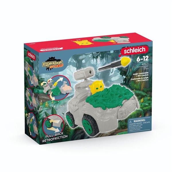 Schleich Eldrador Creatures Crashmobil della giungla   42671