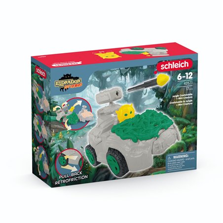 Schleich Eldrador Creatures Crashmobil della giungla   42671