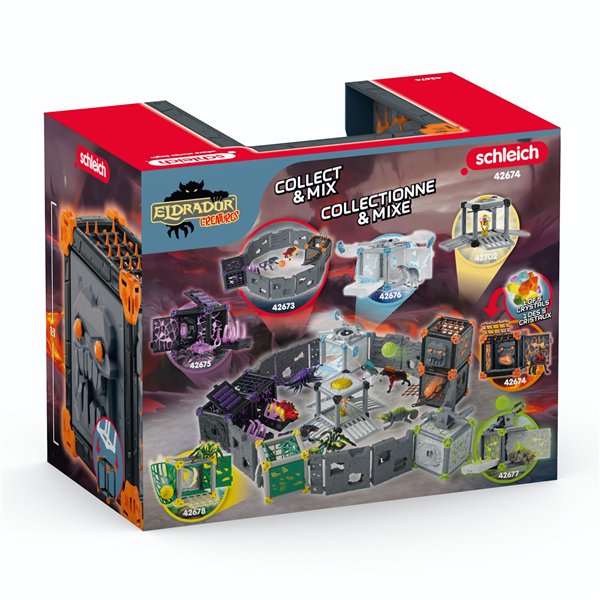 Schleich Eldrador Creatures BattleCave Iena di lava    42674