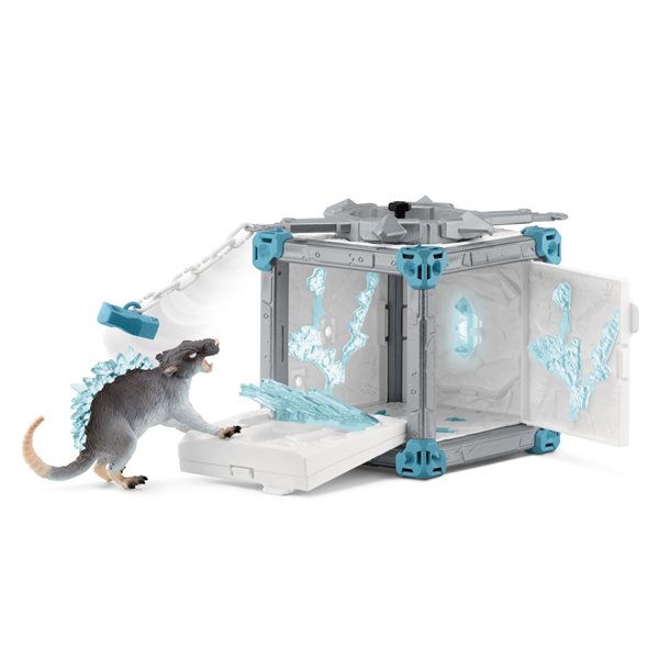 Schleich Eldrador Creatures BattleCave ratto ghiacci   42676