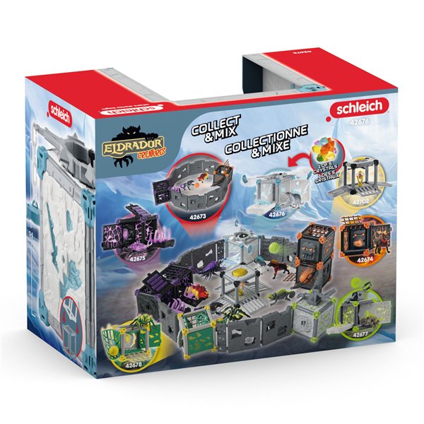 Schleich Eldrador Creatures BattleCave ratto ghiacci   42676