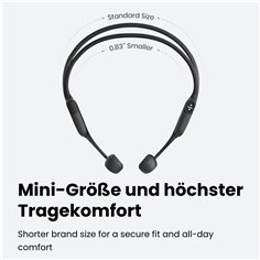 Shokz OpenRun Mini nero USB-C 2