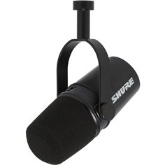 Shure MV7X microfono dinamico podcast XLR nero