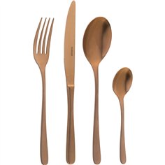 Sambonet Taste PVD Servizio 24pz Rame Antico Monoblocco