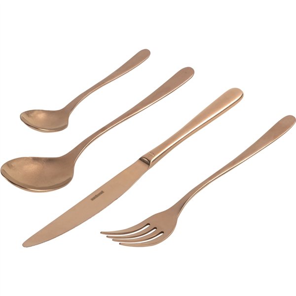 Sambonet Taste PVD Servizio 24pz Rame Antico Monoblocco