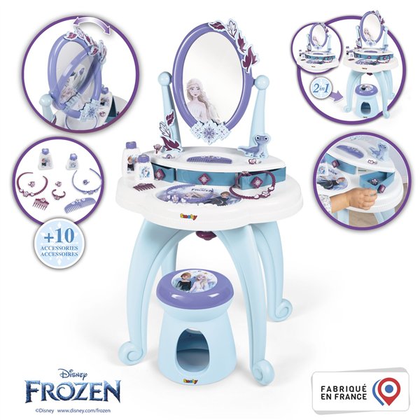 Smoby Frozen 2 in 1 Dressing Table