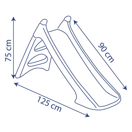Smoby XS scivolo 90 cm con presa acqua  Paw Patrol