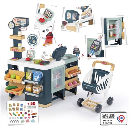 Smoby Maxi supermercato con carrello della spesa