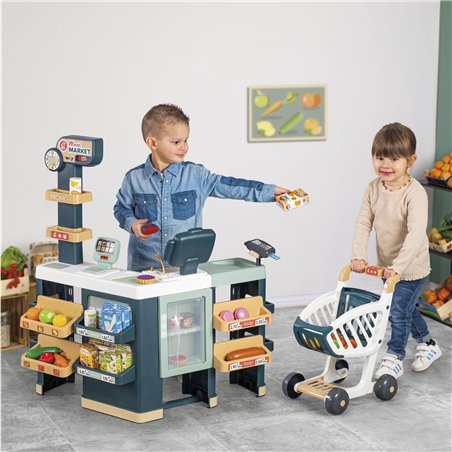 Smoby Maxi supermercato con carrello della spesa