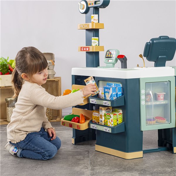 Smoby Maxi supermercato con carrello della spesa