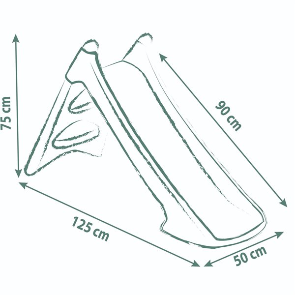 Smoby Life scivolo XS blu