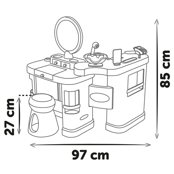 Smoby My Beauty Center Cosmetic Studio