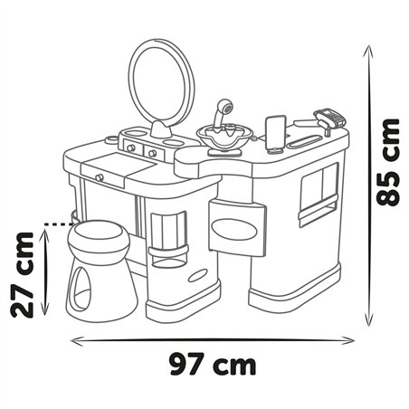 Smoby My Beauty Center Cosmetic Studio