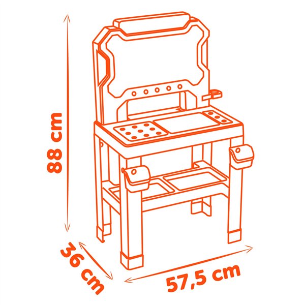 Smoby Black & Decker Workbench Model 2025