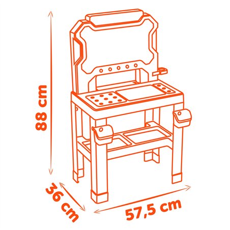 Smoby Black & Decker Workbench Model 2025