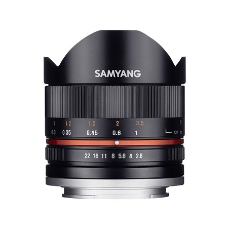 Samyang MF 2,8/8 Fish-Eye II APS-C Fuji X