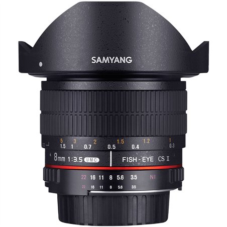 Samyang MF 3,5/8 Fish-Eye II APS-C Canon EF