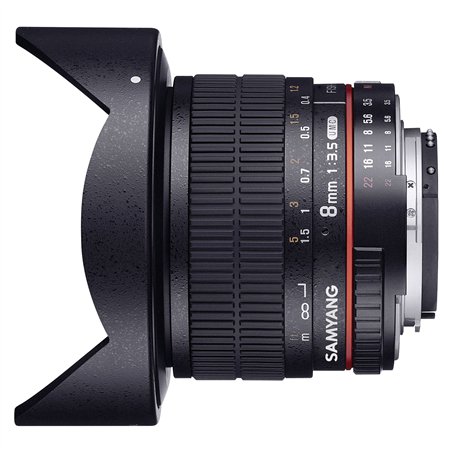 Samyang MF 3,5/8 Fish-Eye II APS-C Canon EF